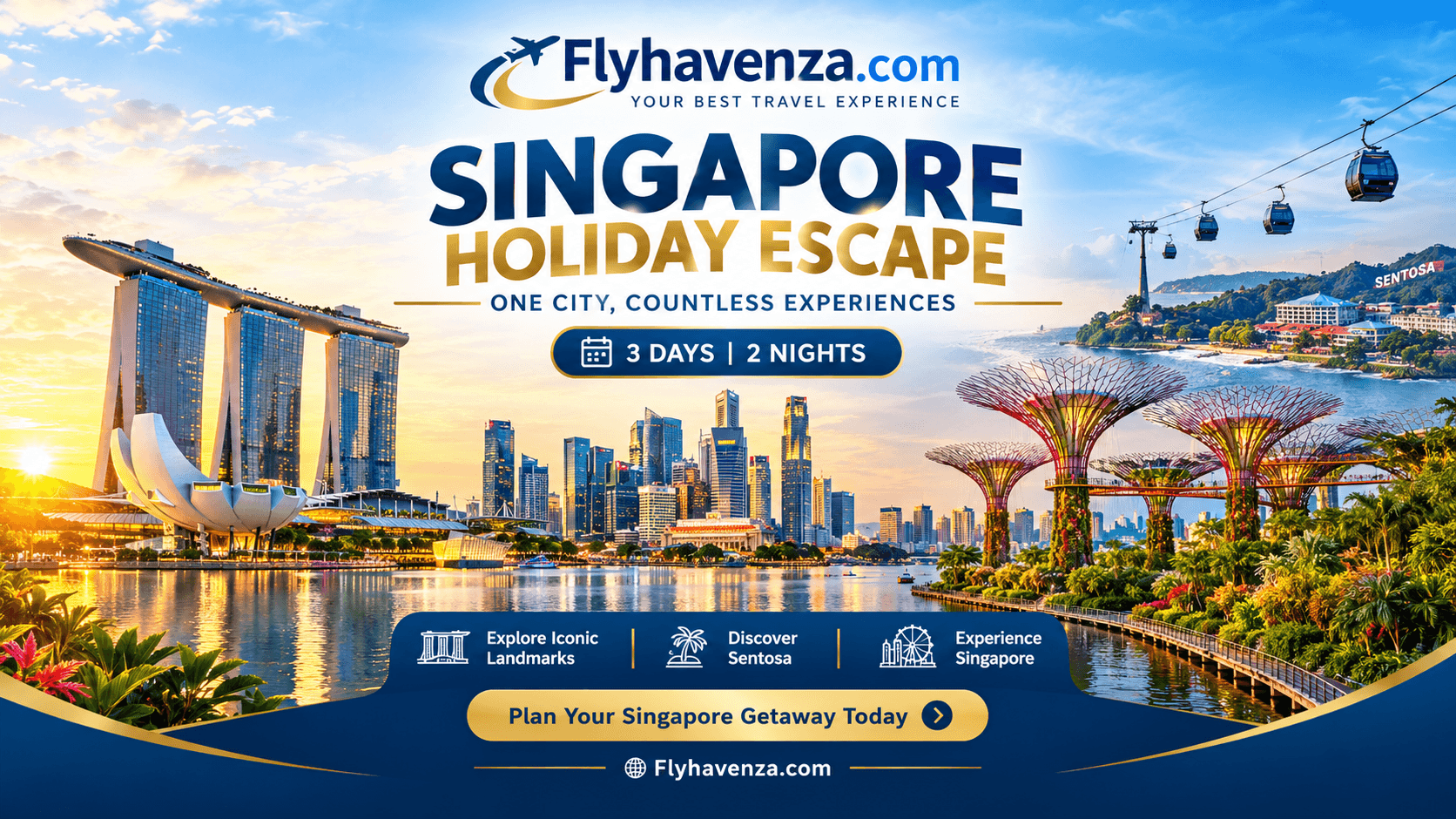 Singapore Holiday Package – 3 Days, 2 Nights