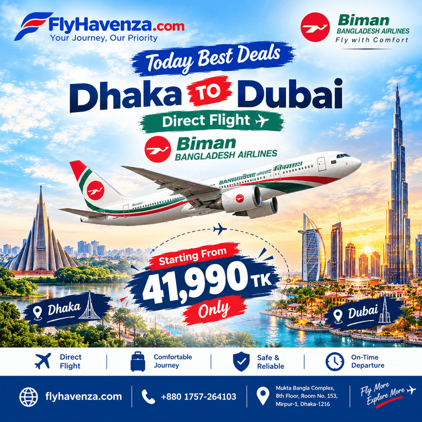 DAC to DXB